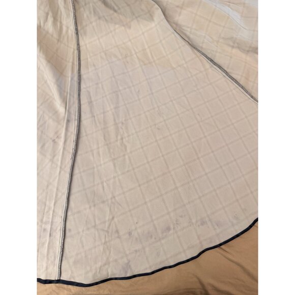 House of CB DELIA BLUE TARTAN MIDI DRESS NWOT size M Medium - Picture 9 of 10